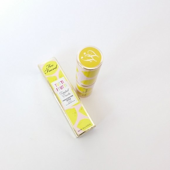 Too Faced Tutti Frutti Frosted Fruits Highlighter Use On Eye & Face - Picture 2 of 10